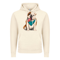 Vintage Artic english bulldog Vintage Hoodie - Artiststas