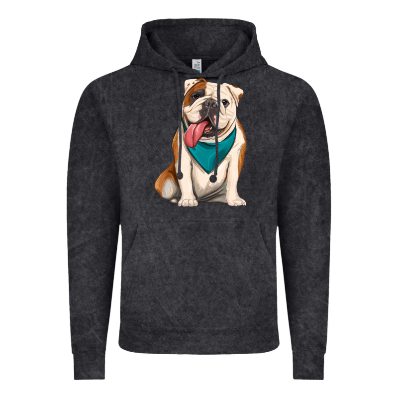 English Bulldog Vintage Hoodie by Artiststas | Teevron