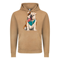 Vintage Camel english bulldog Vintage Hoodie - Artiststas