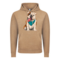 Vintage Coffee english bulldog Vintage Hoodie - Artiststas