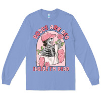 Colony Blue roses are red inside i'm dead Long Sleeve Tee - MaliasSmallBusiness
