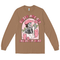 Toasted Coconut roses are red inside i'm dead Long Sleeve Tee - MaliasSmallBusiness