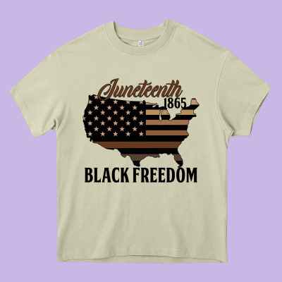 Juneteenth 1865 Black Freedom Heavy Core Tee Designed By Hra Design Shop