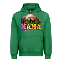 Emerald baseball mama Urban Hoodie - OliviaCreatesArt
