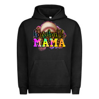 Pigment Black baseball mama Urban Hoodie - OliviaCreatesArt