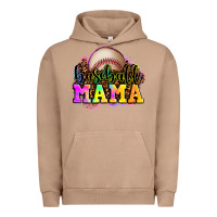 Pigment Burro baseball mama Urban Hoodie - OliviaCreatesArt
