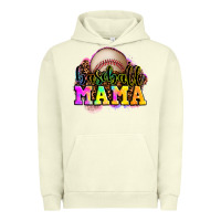 Pigment Pistachio baseball mama Urban Hoodie - OliviaCreatesArt