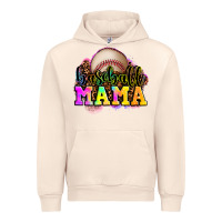 Sandshell baseball mama Urban Hoodie - OliviaCreatesArt