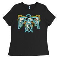 Black thuhderbird Ladies Tee - JahusDesignShop