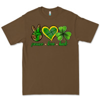 Peace Love Luck St. Patricks Day Nepeace Love Luck Premium Tee | Teevron