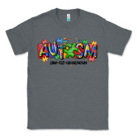 Charcoal Heather autism awtizuhm noun Classic Tee - MaliasSmallBusiness
