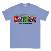 Colony Blue autism awtizuhm noun Classic Tee - MaliasSmallBusiness