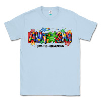 Dusty Blue autism awtizuhm noun Classic Tee - MaliasSmallBusiness