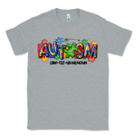 Heather Grey autism awtizuhm noun Classic Tee - MaliasSmallBusiness