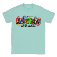 Seafoam autism awtizuhm noun Classic Tee - MaliasSmallBusiness