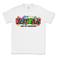 White autism awtizuhm noun Classic Tee - MaliasSmallBusiness