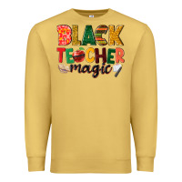 Antique Gold black teacher magic Premium Sweatshirt - NancyCooperArtShop