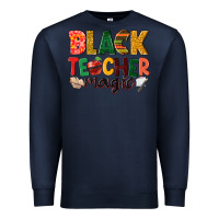 Navy black teacher magic Premium Sweatshirt - NancyCooperArtShop