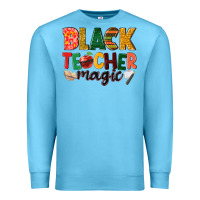 Ocean Blue black teacher magic Premium Sweatshirt - NancyCooperArtShop