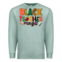 Seafoam black teacher magic Premium Sweatshirt - NancyCooperArtShop