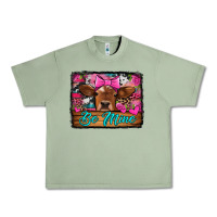 Oil Green be mine valentine's day cow Urban Heavy Tee - Jasminsmagicworld