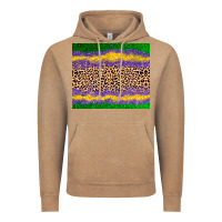 Vintage Coffee mardi gras leopard Vintage Hoodie - AdoDesignShop