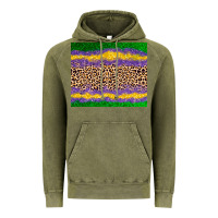 Vintage Olive mardi gras leopard Vintage Hoodie - AdoDesignShop