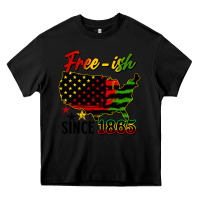 Black free ish since 1865 Heavy Core Tee - HRA Design Shop