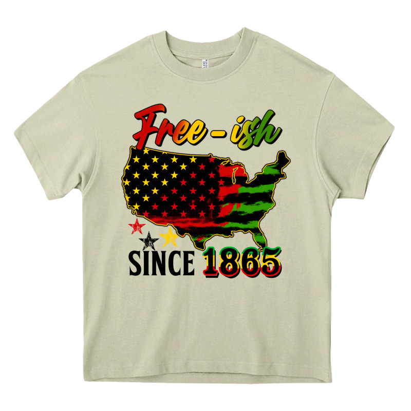 Free Ish Since 1865 Heavy Core Tee by HRA Design Shop | Teevron