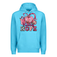 Ocean Blue harvesting hope Premium Hoodie - texasbilliewilder