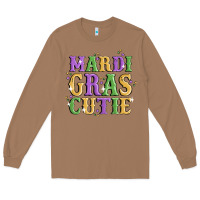 Toasted Coconut mardi gras cutie Long Sleeve Tee - MaliasSmallBusiness