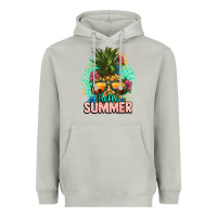 Moon Dust Hello summer pineapple Heavyweight Hoodie - NancyCooperArtShop
