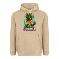 Mushroom Hello summer pineapple Heavyweight Hoodie - NancyCooperArtShop