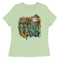 Matcha small town proud Ladies Tee - Zillion Design Studio