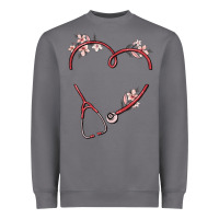 Storm custom heart stethoscope Heavyweight Sweatshirt - MaliasSmallBusiness