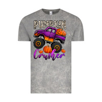 Cloud Rock pumpkin crusher monster truck Vintage Tee - Jasminsmagicworld