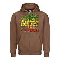 Chestnut title black history celebration Zipper Hoodie - LillyAllenDesigns