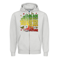 Dove Grey title black history celebration Zipper Hoodie - LillyAllenDesigns
