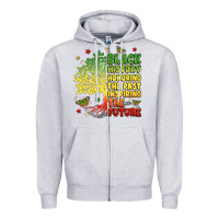 Heather Grey title black history celebration Zipper Hoodie - LillyAllenDesigns