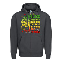 Smoke title black history celebration Zipper Hoodie - LillyAllenDesigns