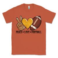 Peace Love Football Revize Classic Tee | Teevron