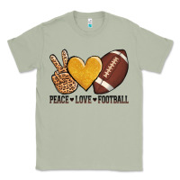 Matcha peace love football revize Classic Tee - AdoDesignShop