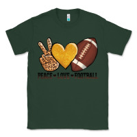 Sports Green peace love football revize Classic Tee - AdoDesignShop