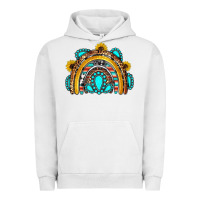 Pigment Lunar Rock western gemstones sunflowers rainbow Urban Hoodie - OliviaCreatesArt