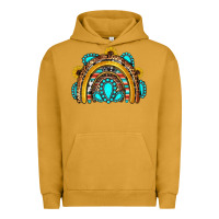Pigment Peanut Butter western gemstones sunflowers rainbow Urban Hoodie - OliviaCreatesArt