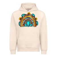 Sandshell western gemstones sunflowers rainbow Urban Hoodie - OliviaCreatesArt