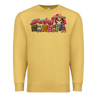 Antique Gold Badass Mamacita Premium Sweatshirt - texasbilliewilder
