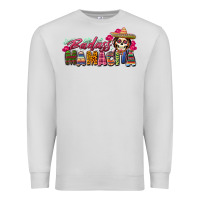 Dove Grey Badass Mamacita Premium Sweatshirt - texasbilliewilder