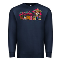 Navy Badass Mamacita Premium Sweatshirt - texasbilliewilder