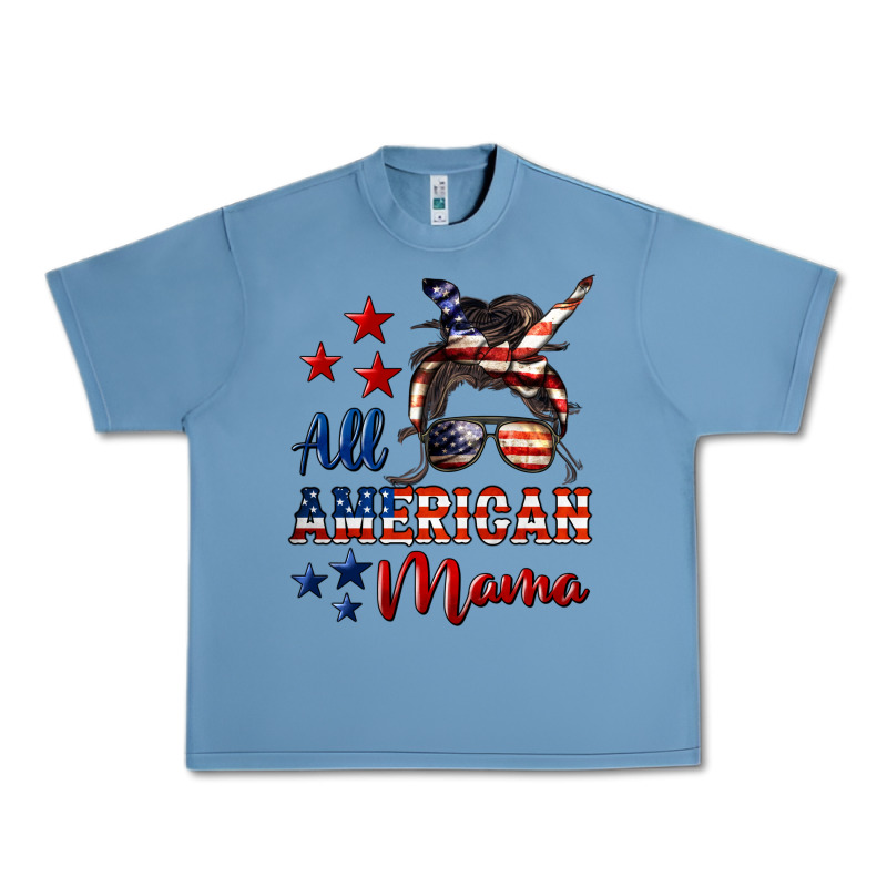All American Mama Urban Heavy Tee by LillyAllenDesigns | Teevron